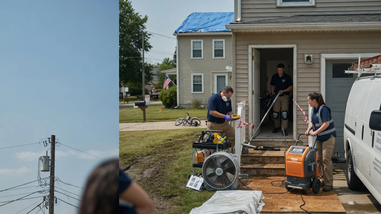 Water Damage Repair in Orrstown, PA near me
